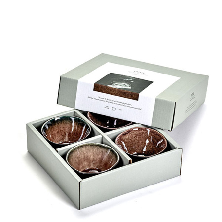 Салатник «Пьюр»;керамика;66мл;D=75,H=45мм;коричнев.