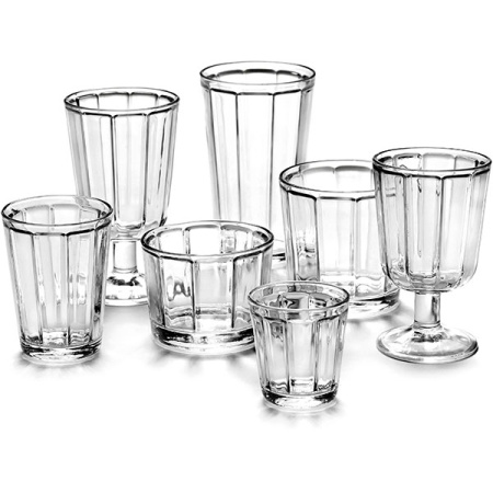 Стакан для горячих напитков «Серфис»;стекло;D=60,H=65мм;прозр.