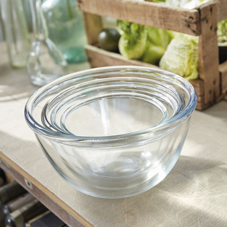 Салатник «Кокон»;стекло;2,4л;D=21,H=11,6см;прозр.