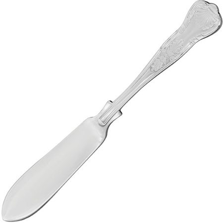 Нож для масла «Кингс Стэйнлесс Стил»;сталь нерж.;,L=160/75,B=18мм;серебрист.