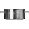 Кастрюля «Экселленс» без крышки;сталь нерж.;12,8л;D=32,H=15,L=48см;металлич.