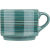 Чашка чайная «Трамонтано»;фарфор;200мл;D=80,H=65,L=105мм;малахит.