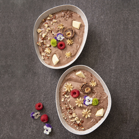 Салатник «Гэлэкси»;фарфор;1,2л;D=230,H=73мм;свет.-сер.