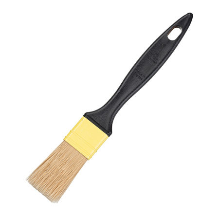 Кисть кондитерская;пластик,щетина натур.;,L=260/60,B=35мм;черный,желт.