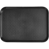 Поднос «Проотель» прямоугольный для Фаст Фуд;полипроп.;,L=40,5,B=29,5см;черный