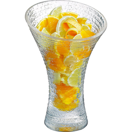 Креманка «Джаззд Фроузен»;стекло;410мл;D=12,7,H=19,8см;матовый