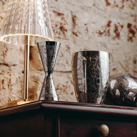 Джиггер «Пробар Премиум Пьюр» 30/45 мл;сталь нерж.;D=49/41,H=118мм;серебрист.