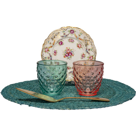 Олд фэшн (стакан) «Болле»;стекло;300мл;D=86,H=91мм;розов.