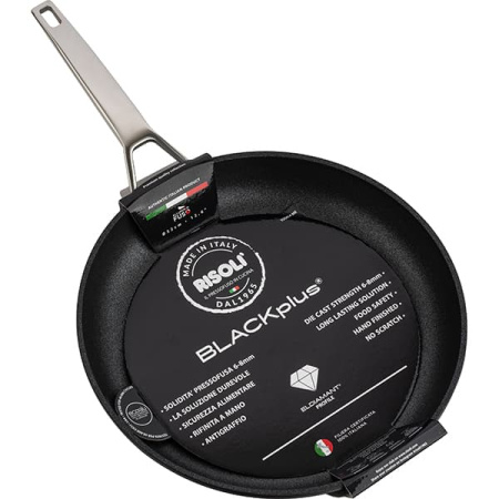 Сковорода;алюм.литой,тефлон;D=320,H=60,L=625мм;черный