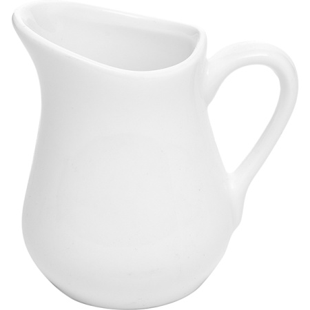 Молочник «Кунстверк»;фарфор;100мл;D=48,H=85,L=80,B=65мм;белый