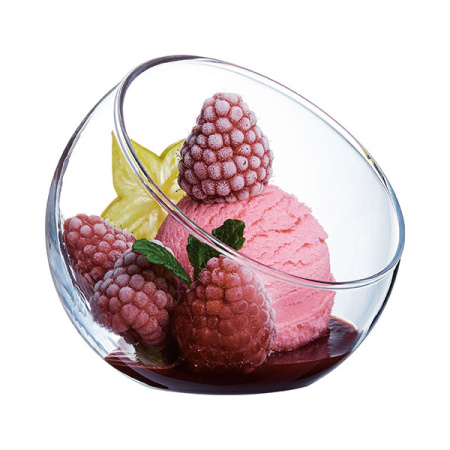 Креманка «Версатиль»;стекло;120мл;D=87,H=90мм;прозр.