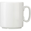 Кружка «Джойс»;фарфор;300мл;D=83,H=88,L=100мм;белый