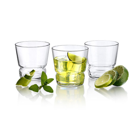 Олд фэшн (стакан) «Брера»;стекло;285мл;D=84,H=84мм;прозр.