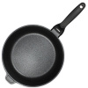 Сковорода глуб. «Блэк плюс»;алюм.литой,тефлон;D=28см;черный
