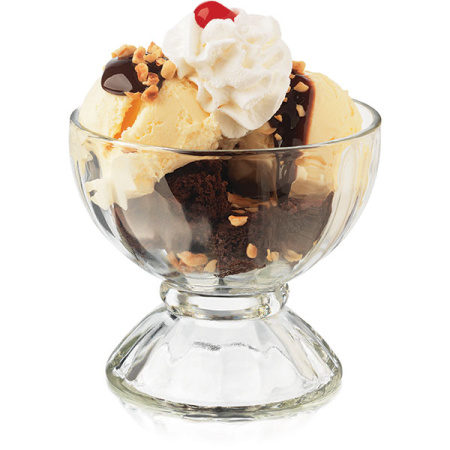 Креманка «Фонтанвеар»;стекло;0,503л;D=125/95,H=115мм;прозр.