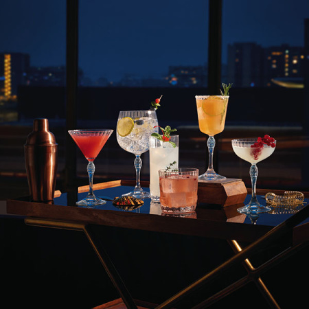 Хайбол (стакан) «Америка 20х»;стекло;400мл;D=68,H=158мм;прозр.