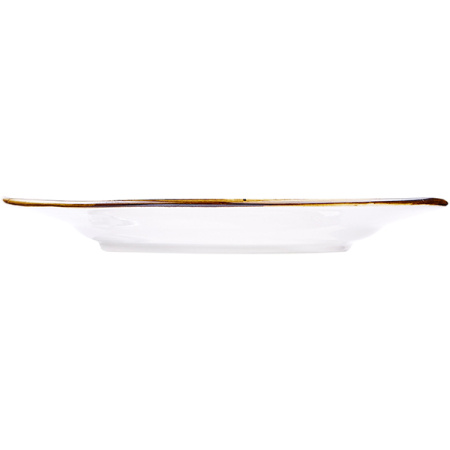 Блюдце для бульонной чашки «Пастораль» для P6136515-S-SH113;фарфор;D=15,5см;оранжев.