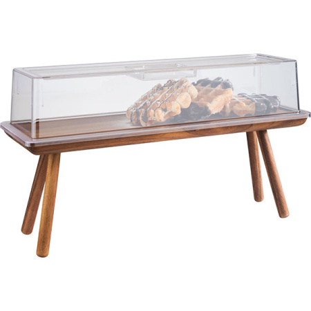 Подставка фуршетная «Акация» GN 2/4;акация;,H=20,L=53,B=16,2см;деревян.