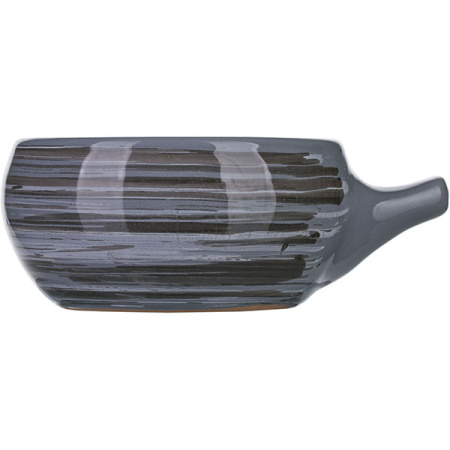 Кокотница «Пинки» №1;керамика;180мл;D=13см;серый