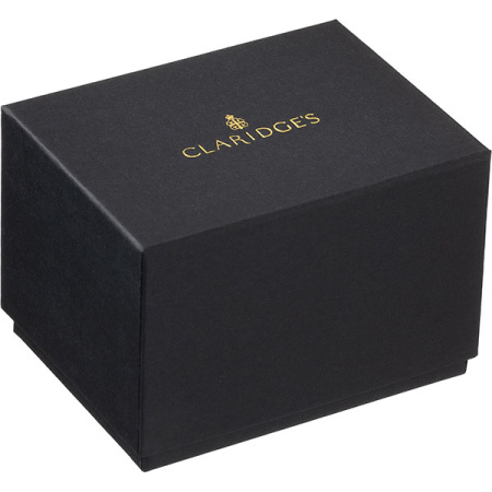 Кружка «Клэриджес»;кост.фарф.;350мл;,H=9см;белый,черный