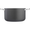 Кастрюля «Уитфорд» без крышки;алюм.литой,сталь нерж.;8л;D=26,H=16см;граф.,черный