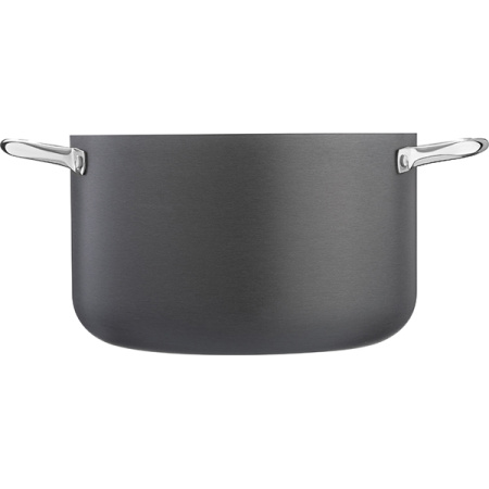 Кастрюля «Уитфорд» без крышки;алюм.литой,сталь нерж.;8л;D=26,H=16см;граф.,черный