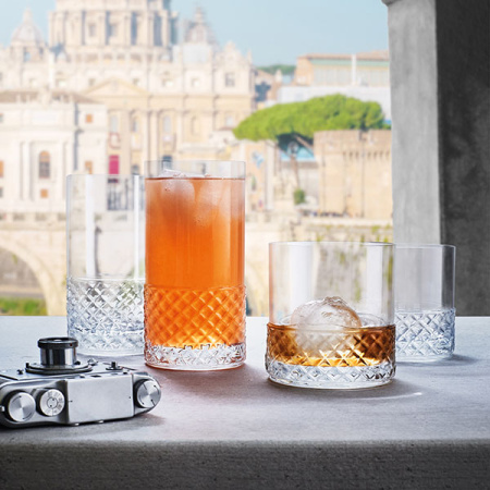 Олд фэшн (стакан) «Рома 1960»;хр.стекло;300мл;D=80,H=84мм;прозр.