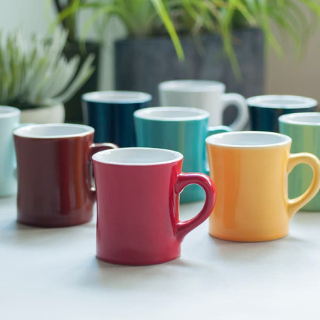 Кружка «Бонд»;фарфор;250мл;красный