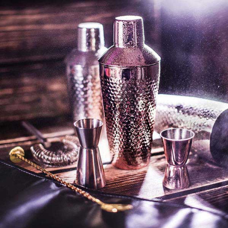 Ложка барная «Пробар» с мадлером;сталь нерж.;,L=260,B=25мм;золотой