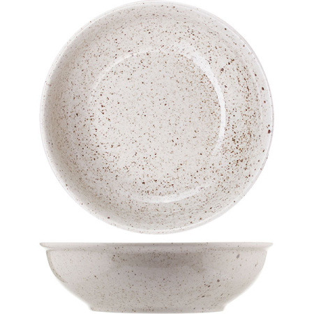 Салатник «Лайфстиль»;фарфор;D=21см;песочн.