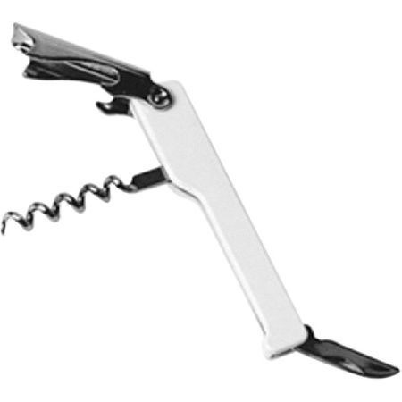 Нарзанник одноступенчатый;сталь нерж.,полипроп.;,H=18,L=110,B=35мм;белый,серебрист.