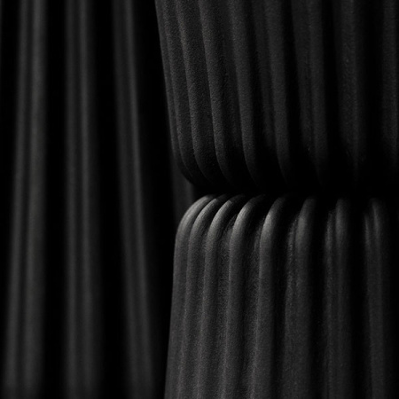 Стакан для горячих напитков «Пекое»;керамика;80мл;D=60,H=55мм;черный