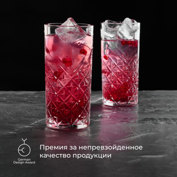 Хайбол (стакан) «Таймлесс»;стекло;295мл;D=66,H=141мм;прозр.