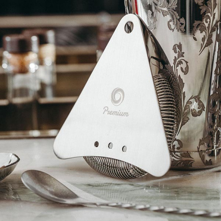 Стрейнер «Пробар Премиум Пьюр»;сталь нерж.;D=10,7,L=11,5см;серебрист.