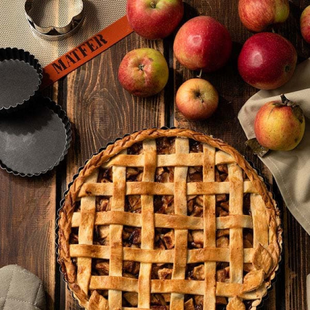 Форма кондитерская «Шарлотка»;сталь нерж.;D=8,H=4см;металлич.