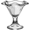 Креманка «Примавера»;стекло;240мл;D=136/85,H=135,L=35мм;матовый