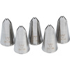 Насадка кондитерская[5шт];сталь нерж.;D=2см