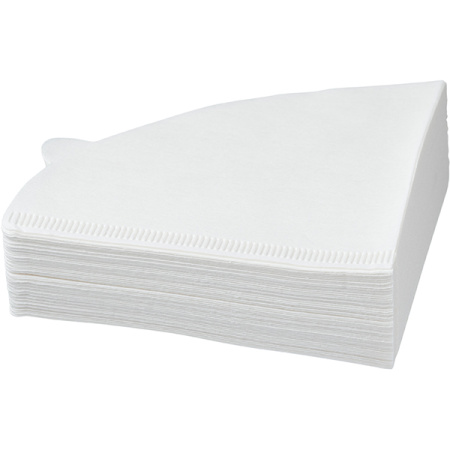 Фильтры для кофе для воронки[100шт];бумага;D=12см;белый