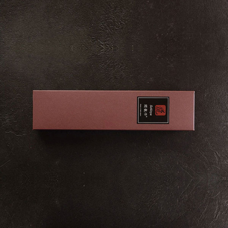 Нож кухонный «Нара» односторонняя заточка;сталь нерж.,дерево;,L=220/105,B=36мм;металлич.,тем.дерево