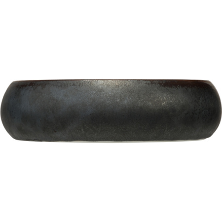 Салатник «Истра»;керамика;D=115,H=43мм;черный,зелен.