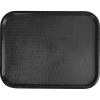 Поднос «Проотель» прямоугольный для Фаст Фуд;полипроп.;,L=45,5,B=35,5см;черный