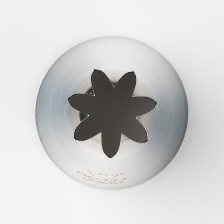 Насадка кондитерская «Закрытая звезда»[5шт];сталь нерж.;D=30/9,H=50мм