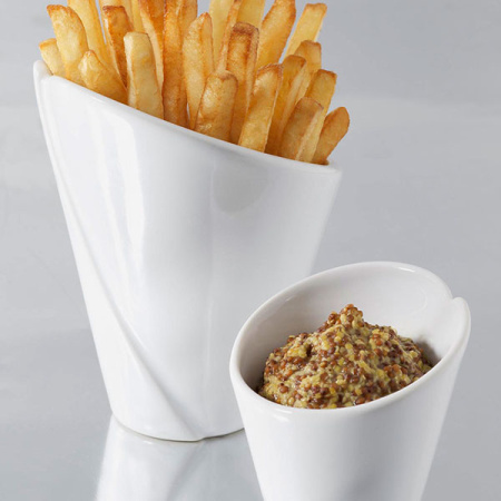 Салатник для комплимента;фарфор;50мл;D=60,H=65мм;белый