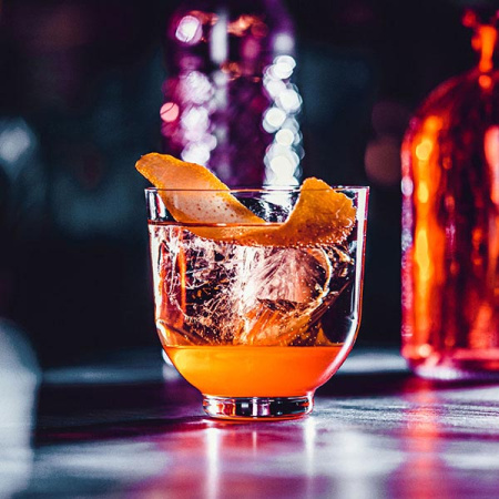 Олд фэшн (стакан) «Хэпберн»;хр.стекло;380мл;D=92,H=94мм;прозр.