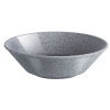 Салатник «Гранит»;фарфор;1л;D=20см;свет.-сер.,глянц.