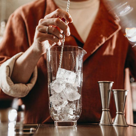 Стакан смесительный «Хэпберн»;хр.стекло;0,65л;D=97,H=190мм;прозр.