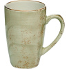 Кружка «Крафт Грин»;фарфор;285мл;D=7,H=11,L=11см;зелен.