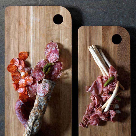 Доска разделочная;дуб;,H=18,L=350,B=155мм;св. дерево