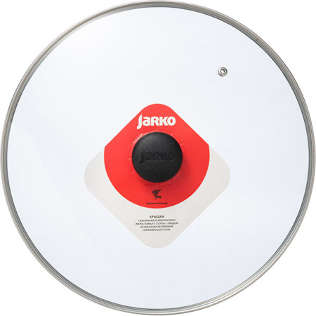 Крышка;стекло,пластик;D=32см;прозр.,черный