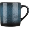 Кружка «Млечный путь голубой»;фарфор;350мл;D=90,H=100,L=115мм;голуб.,черный